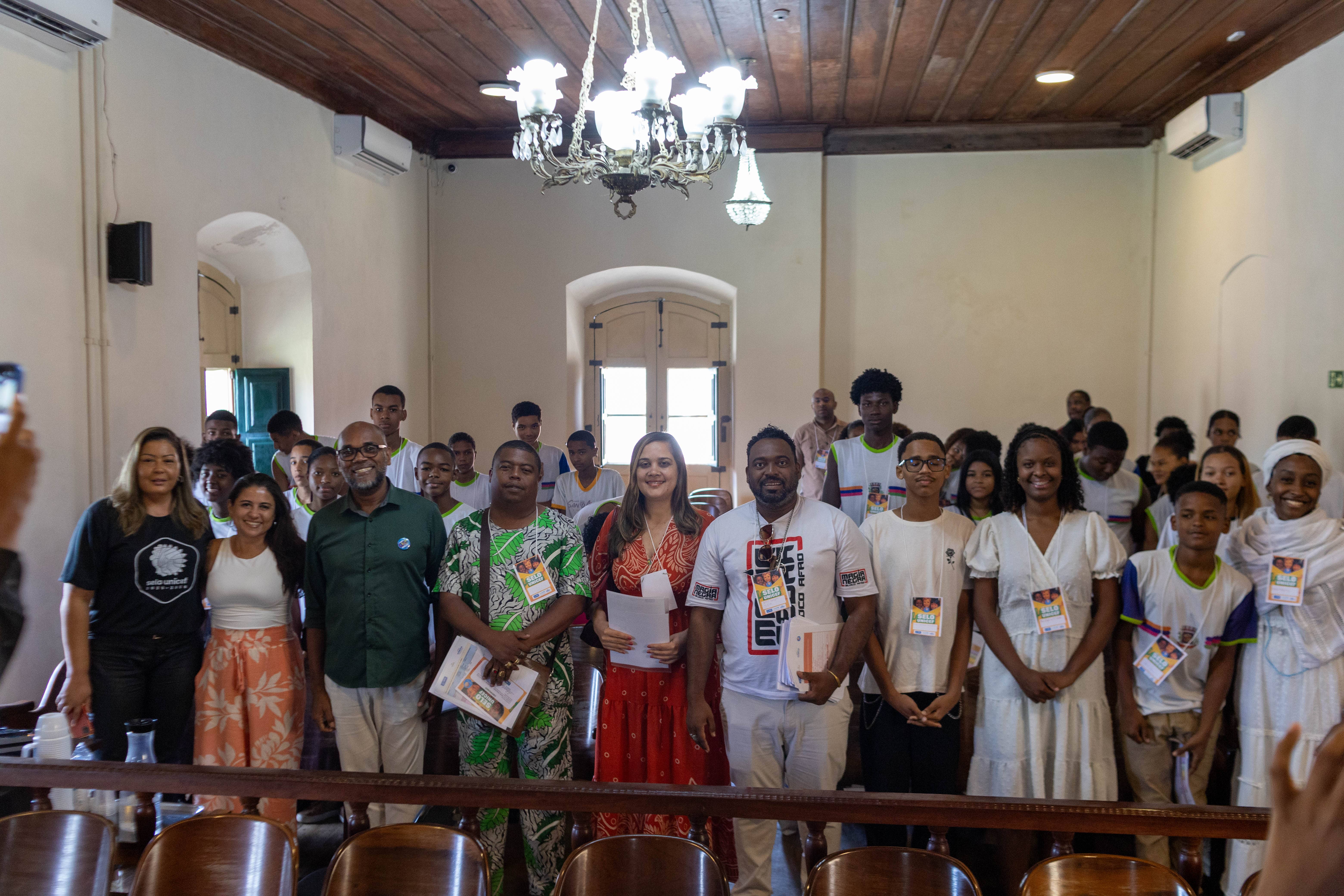 Santo Amaro realiza Fórum Comunitário e oficializa adesão ao Selo UNICEF