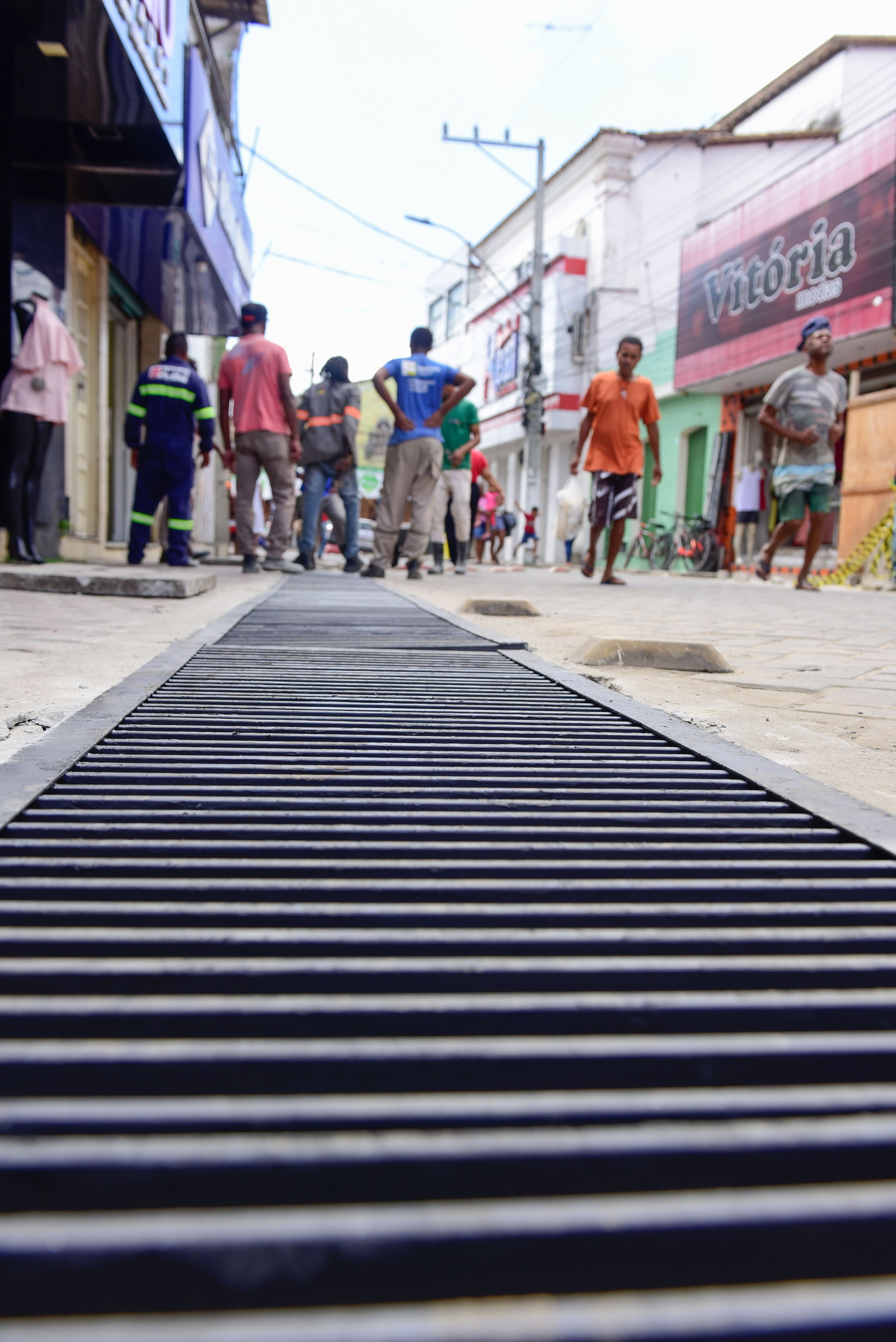 Requalificação do Calçadão do Comércio melhora circulação e segurança